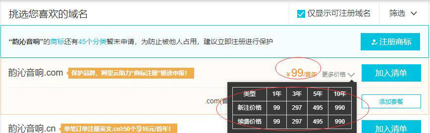 中文域名网址